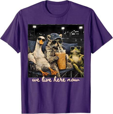 Funny Goose Raccoon Frog Baseb - Women Fashion Now recension och pris