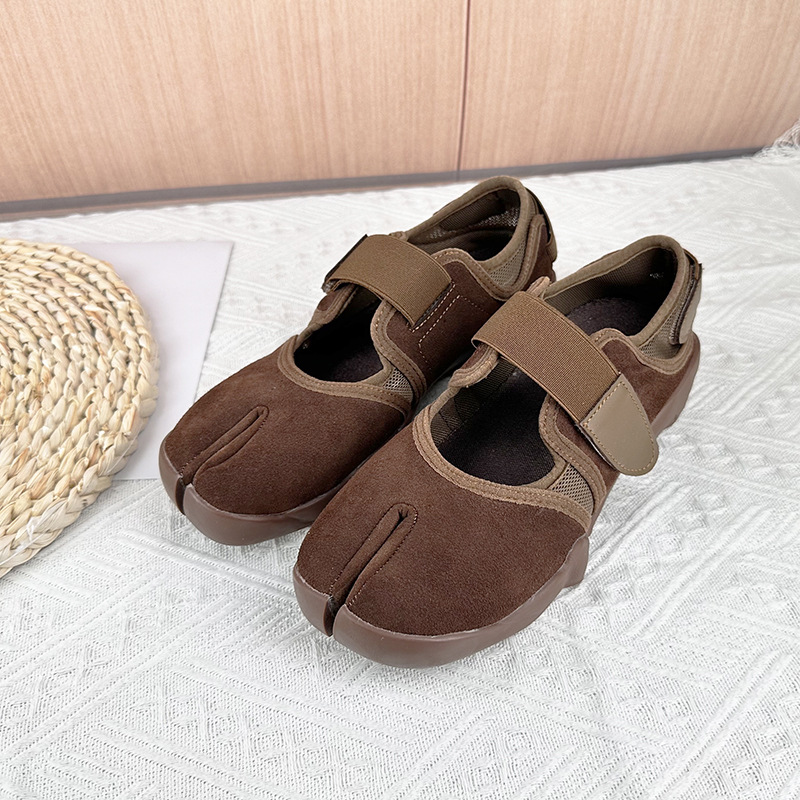 Women's Split Toe Sneakers Bla - Women'S Fashion Velcro Sneakers recension och pris