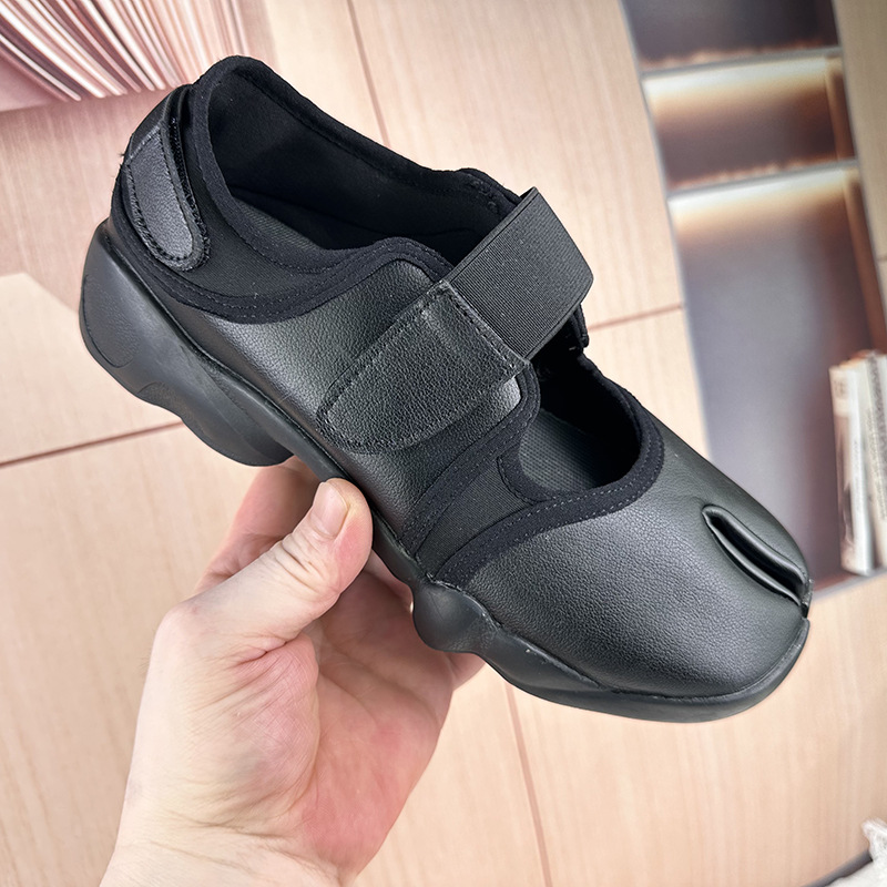 Women's Split Toe Sneakers Bla - Women'S Fashion Velcro Sneakers recension och pris