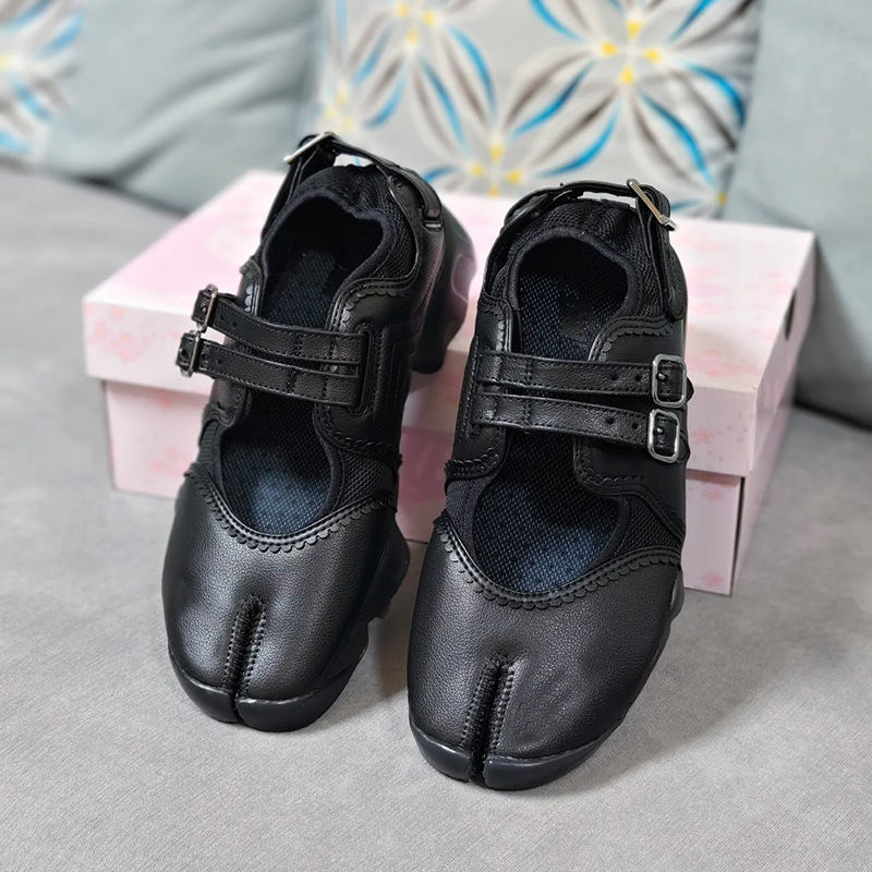 Women's Split Toe Sneakers Bla - Women'S Fashion Velcro Sneakers recension och pris