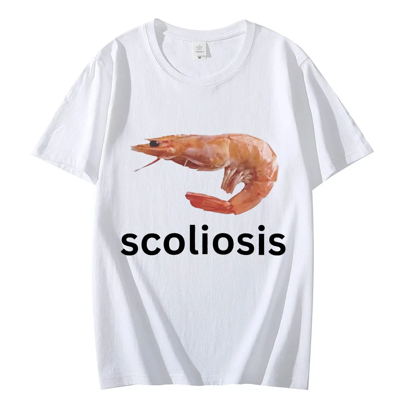 Scoliosis Funny Shrimp Meme T- - Women'S Fashion From The 90S recension och pris