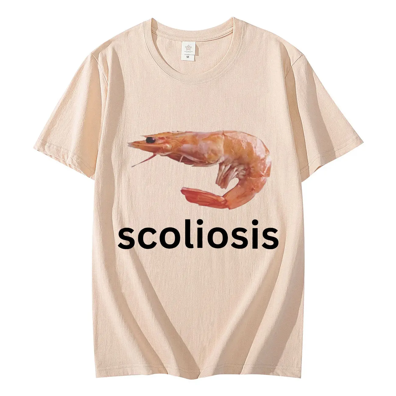 Scoliosis Funny Shrimp Meme T- - Women'S Fashion From The 90S recension och pris